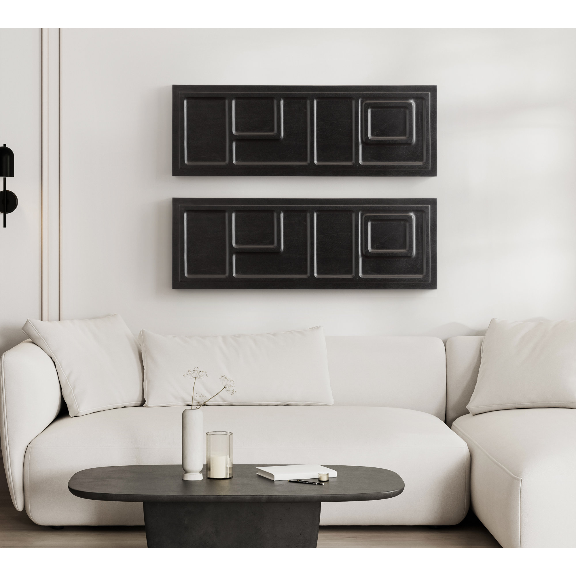 AllModern Tala Wood Panel Wall Art Plaque - Thumbnail 2